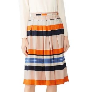 L.K. Bennett Orange Caitlyn Skirt size 12